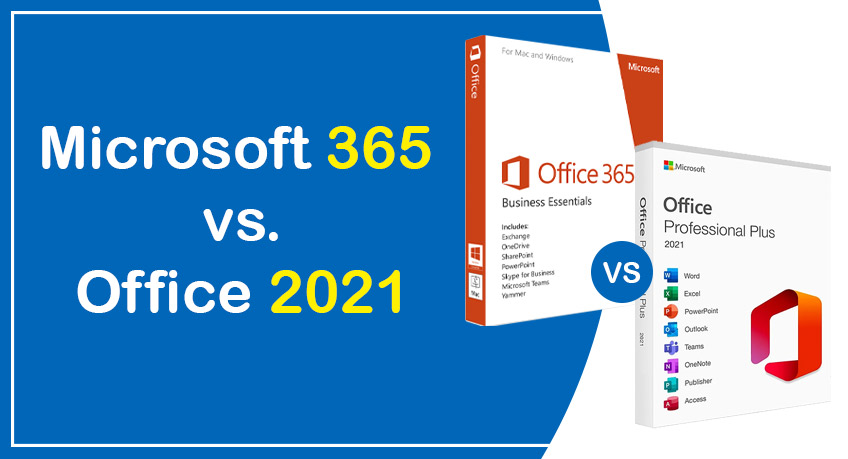 Office 365 vs Office 2021
